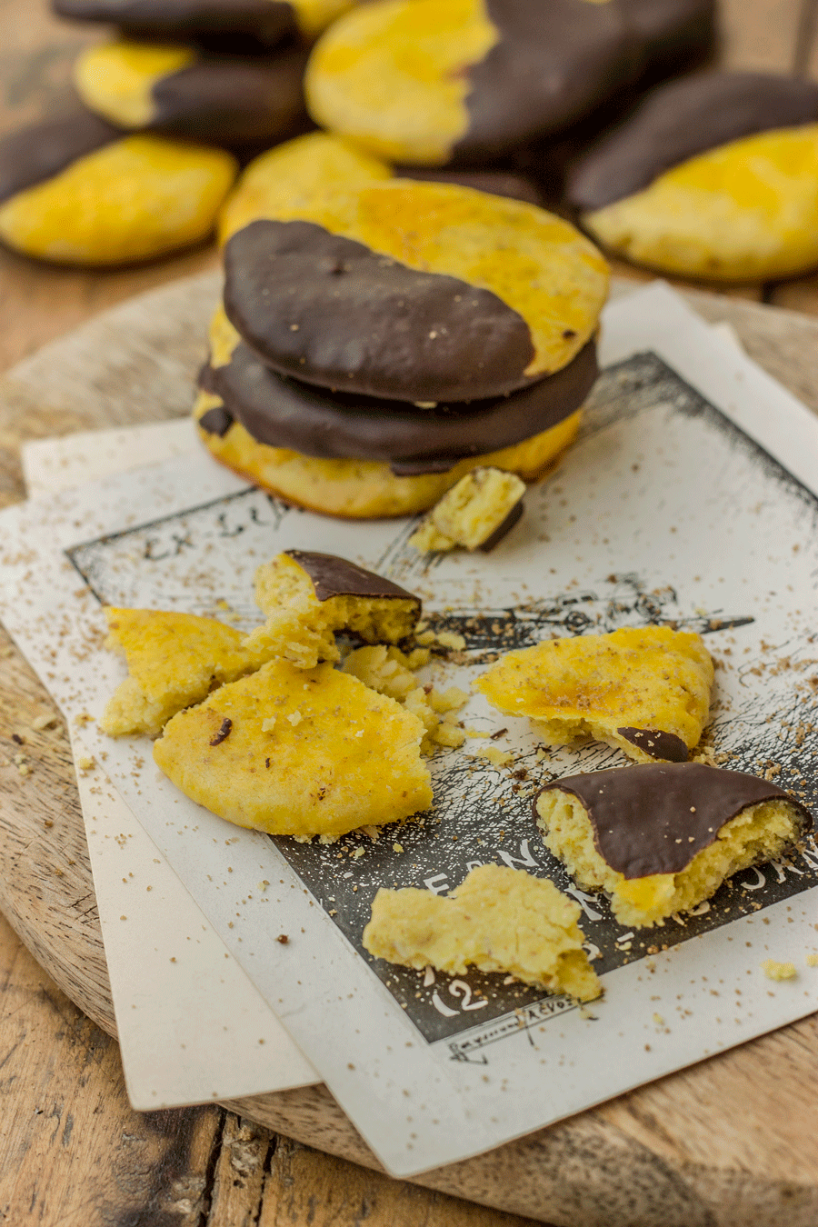 Biscotti rustici allo zafferano