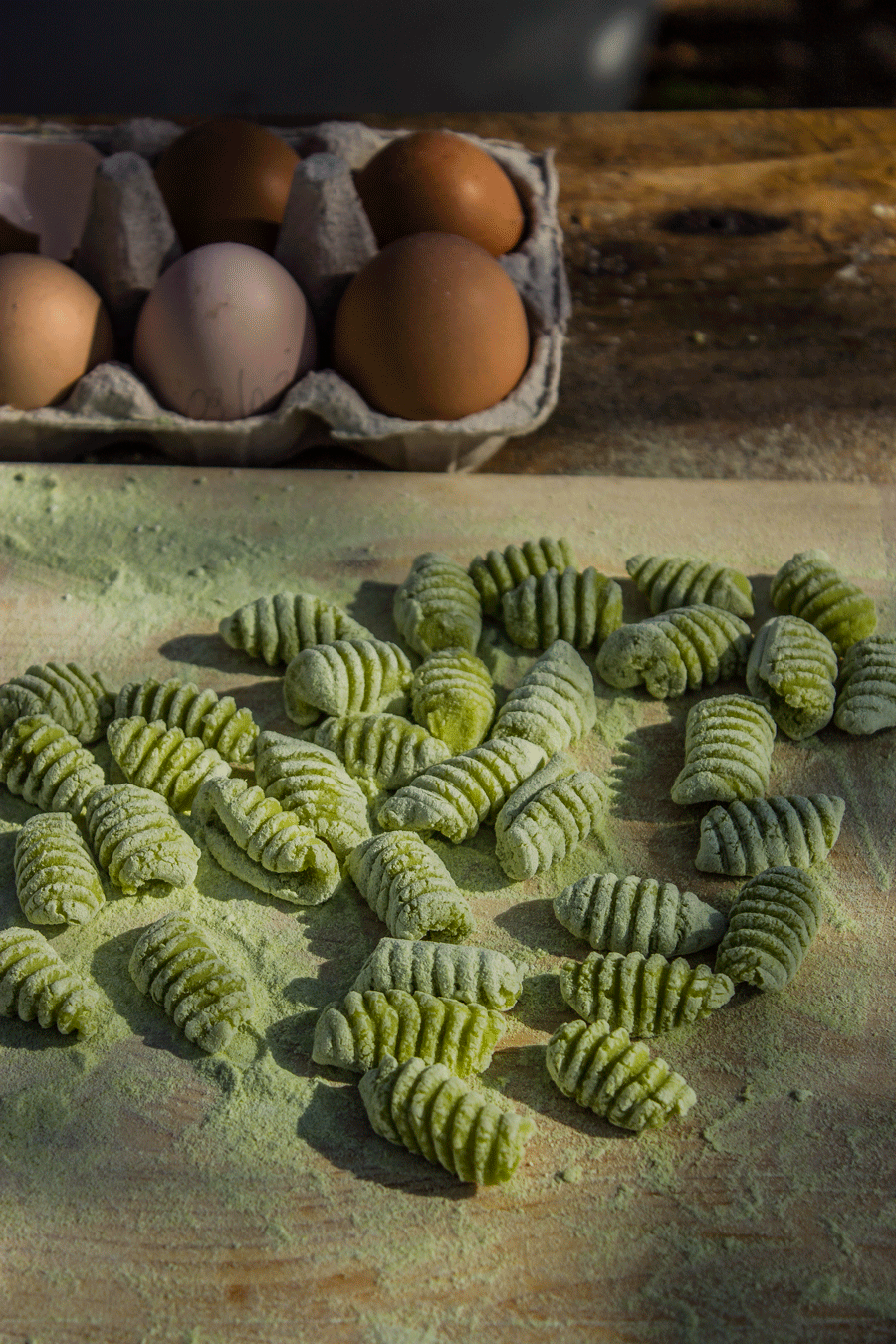 gnocchi farina di piselli