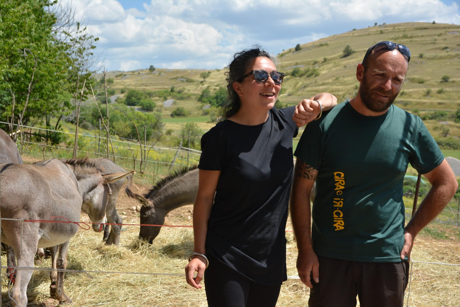 Chiara e Gino Gira e rigira Gran Sasso