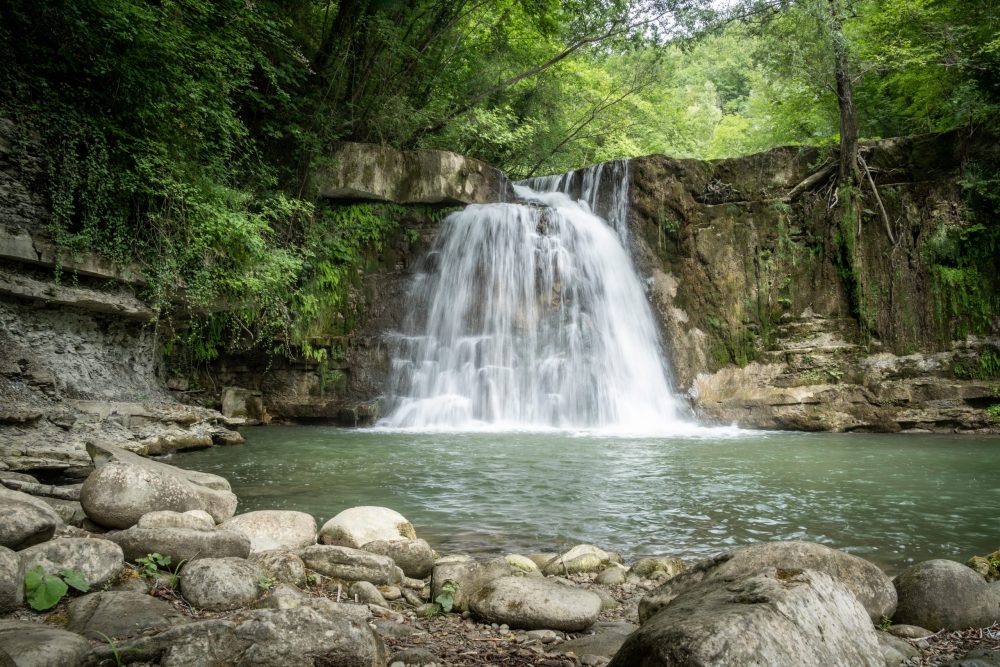 cascata di casanova cortino teramo