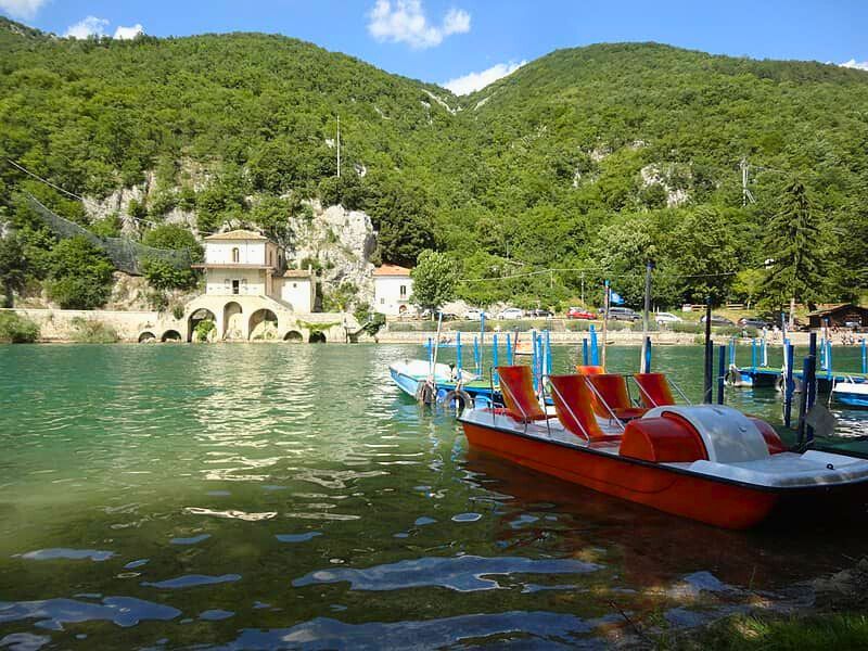 lago di scanno estate