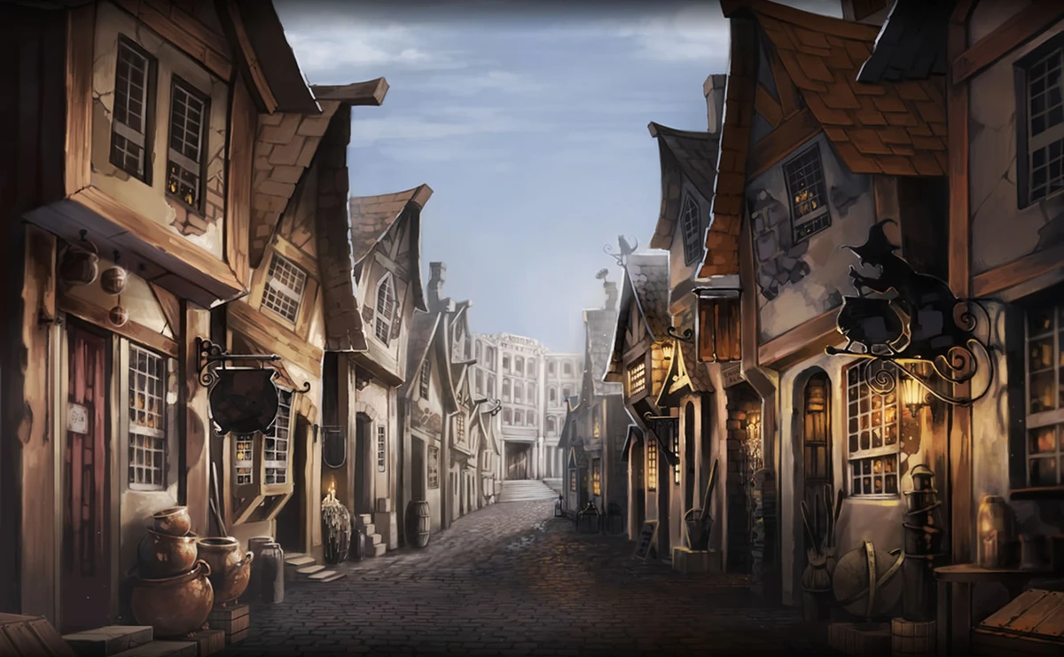 Diagon Alley mercatini natale laquila