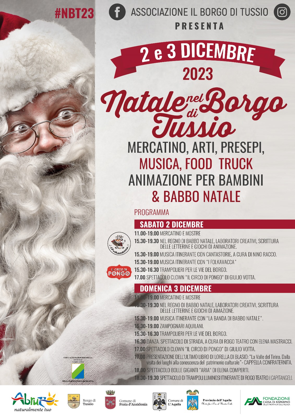 mercatini di natale di tussio 2023 abruzzo l'aquila 