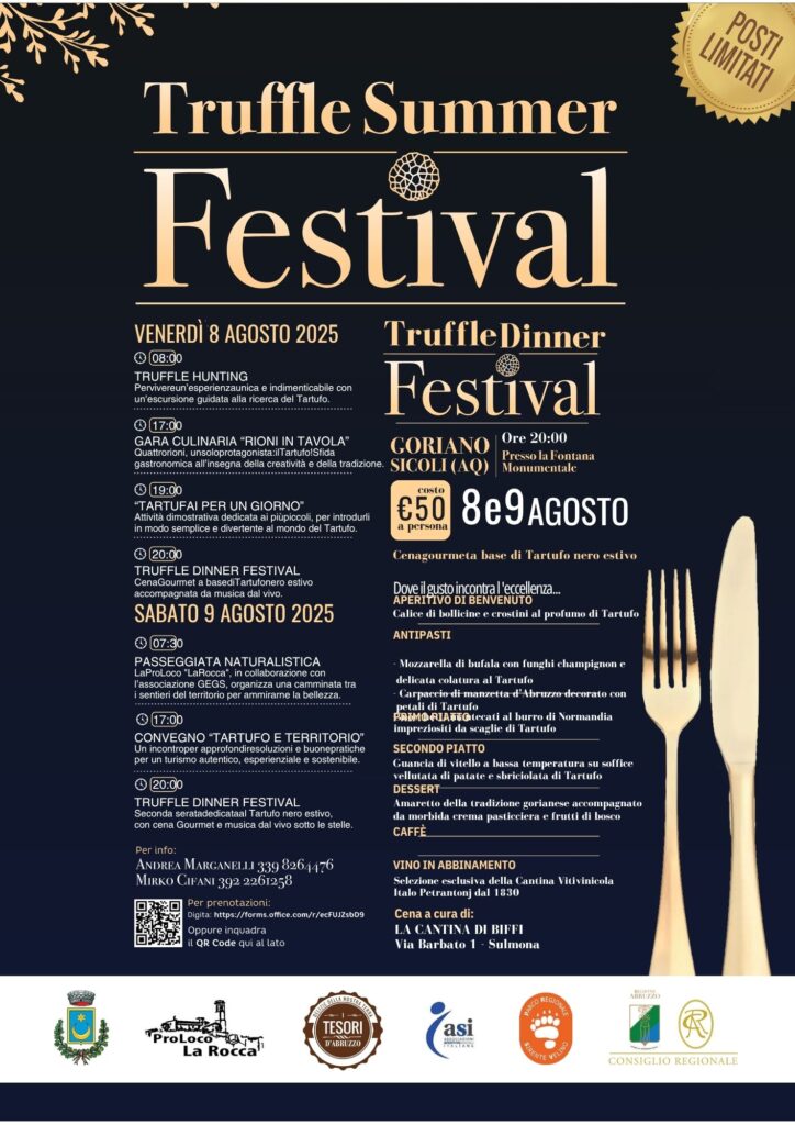locandina truffle summer festival